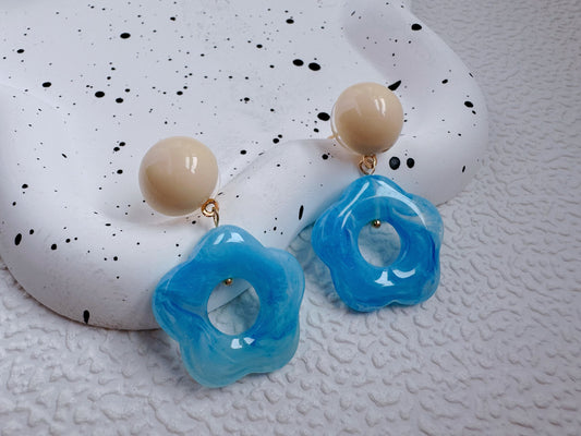 Earrings Resin